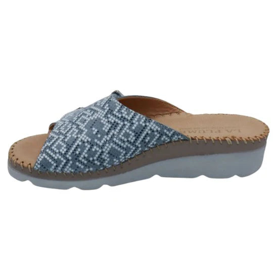 La Plume - Agua Women’s Leather Comfort Slippers