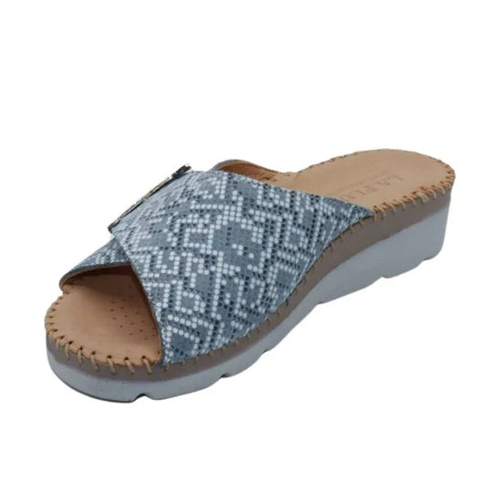 La Plume - Agua Women’s Leather Comfort Slippers