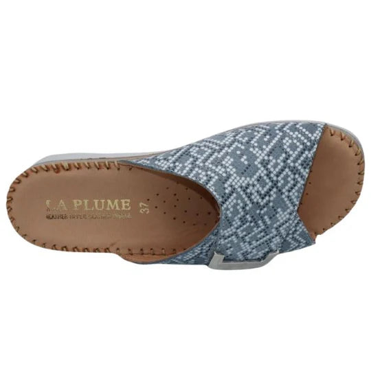 La Plume - Agua Women’s Leather Comfort Slippers