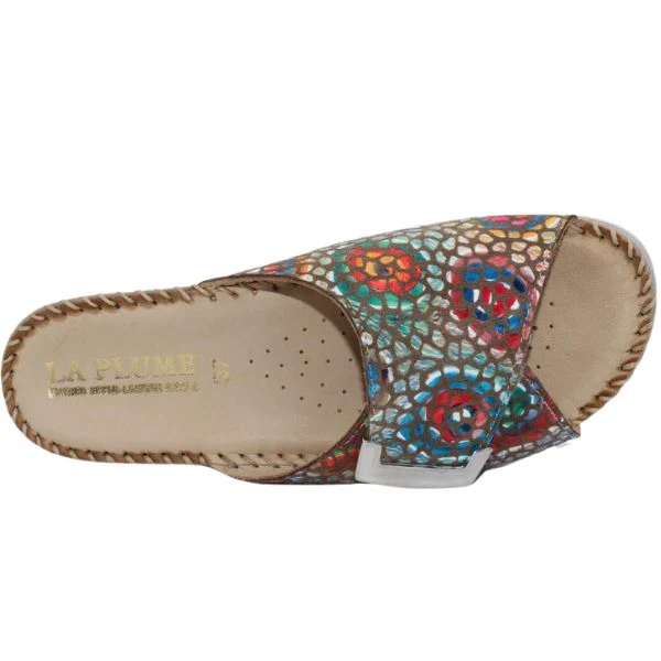 La Plume - Agua Women’s Leather Comfort Slippers