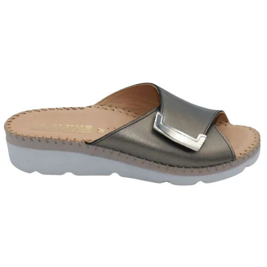 La Plume - Agua Women’s Leather Comfort Slippers