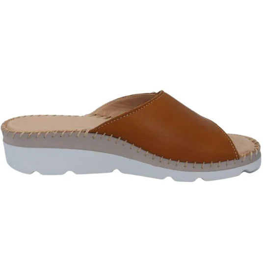 La Plume - Agua Women’s Leather Comfort Slippers
