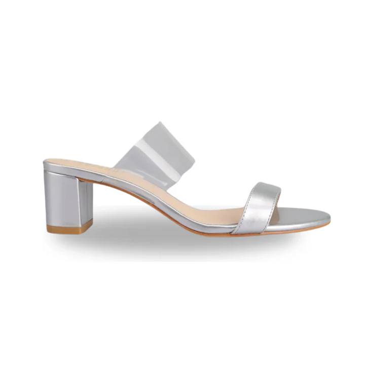 FRENCH COMFORT - DIANE - SIZE 9.5 - SILVER