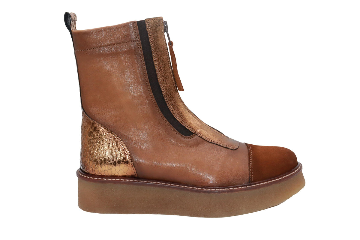 Eric Michael Baja in TAN METALLIC — view 3