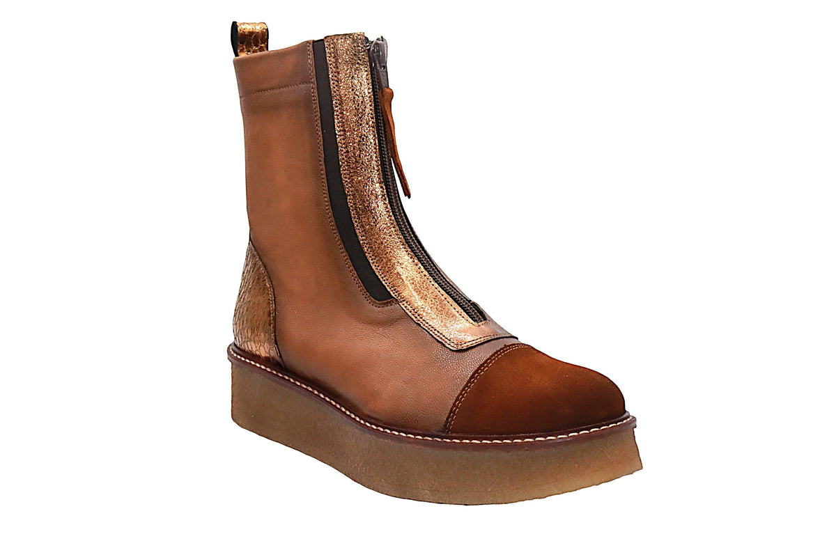 Eric Michael Baja in TAN METALLIC — view 4