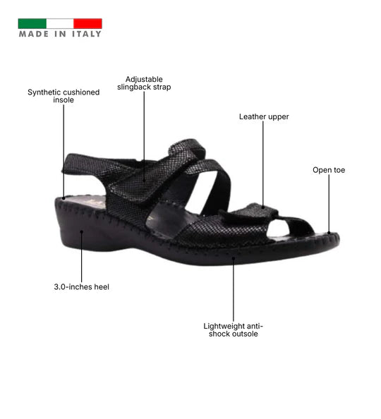 La Plume - Becka Women’s Slingback Cap-Toe