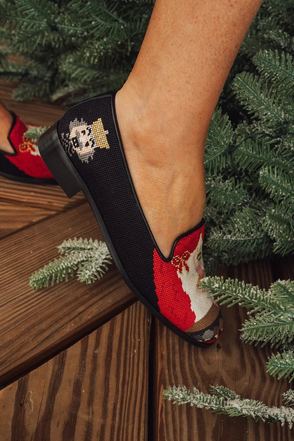 BY PAIGE - NEEDLEPOINT LOAFER NUTCRACKER BALLET