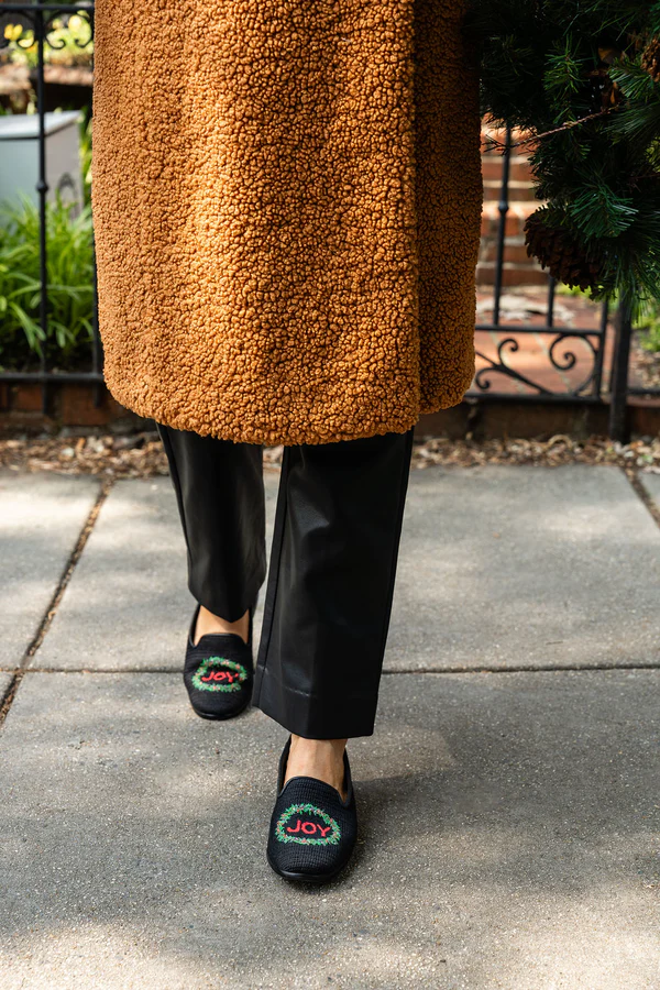 BY PAIGE - NEEDLEPOINT LOAFER IN JOY WREATH