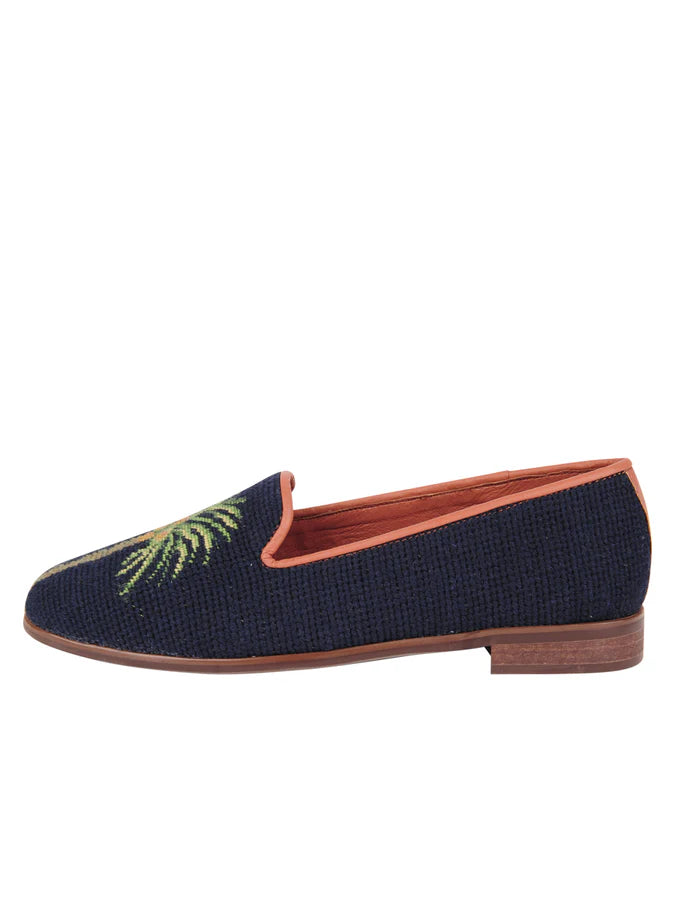 BY PAIGE - NEEDLEPOINT LOAFER - SIZE 7 - PALM TREE