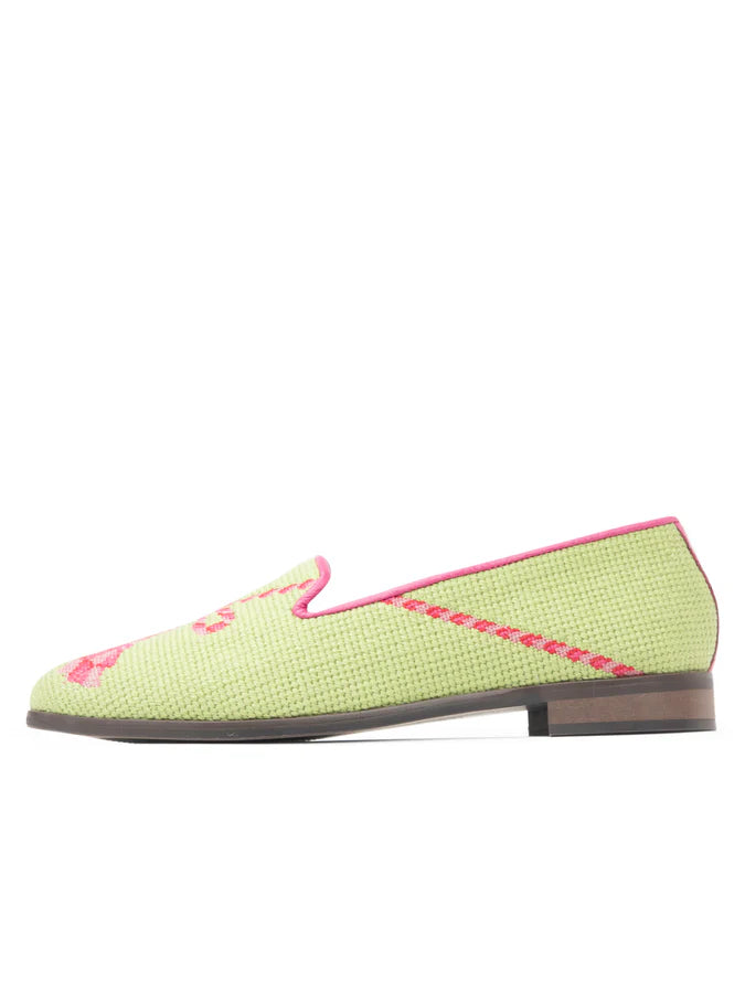 BY PAIGE - NEEDLEPOINT LOAFER IN TASSEL
