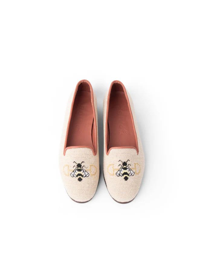 BY PAIGE - NEEDLEPOINT LOAFER IN SNAFFLE BIT BEE