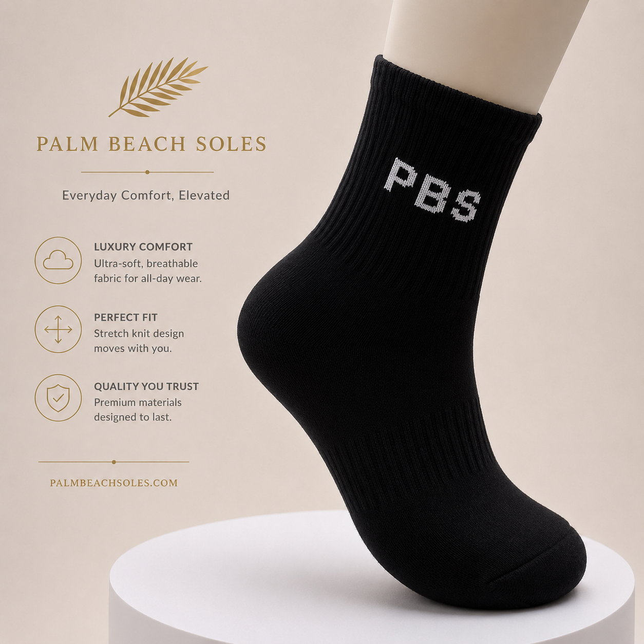 PBS - CloudStep Ankle Socks