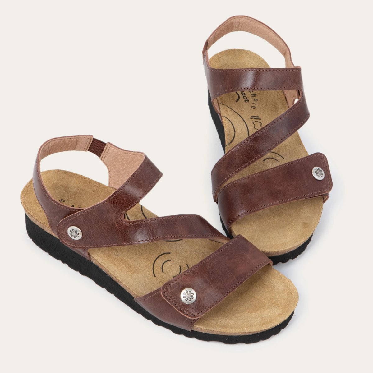 Eloise in Cocoa Brown Leather, product view 6