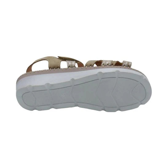 La Plume - Fiesta Women’s Multi-Strap Leather Slingback Sandal