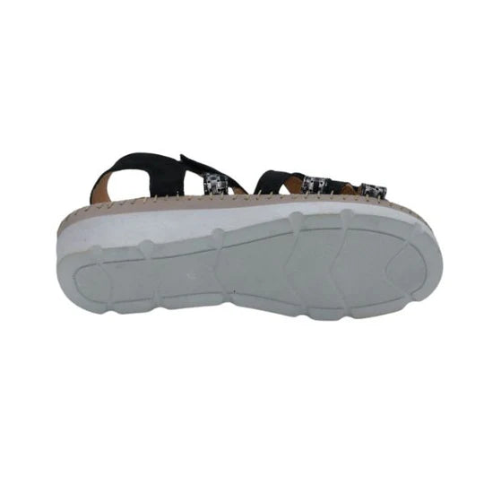 La Plume - Fiesta Women’s Multi-Strap Leather Slingback Sandal