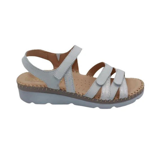 La Plume - Fiesta Women’s Multi-Strap Leather Slingback Sandal