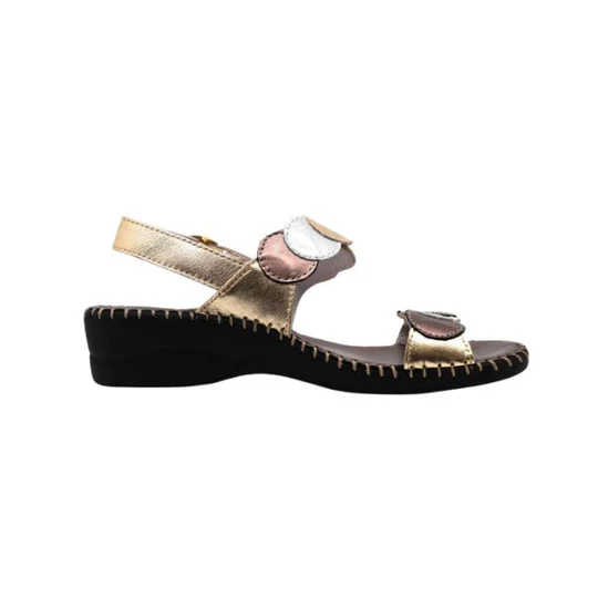 La Plume -Fiora Mixed-Texture Slingback Sandal
