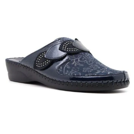 La Plume - Garden Padded Leather Slide