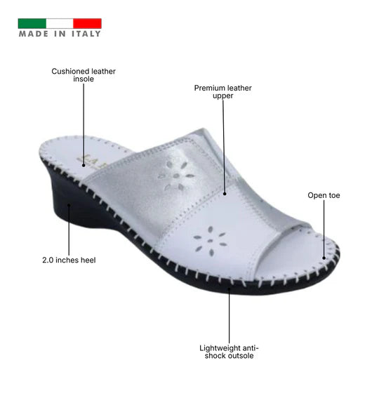 La Plume - Gemini Anatomical Leather Slide