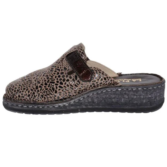 La Plume - Hava Woman's Slip-On Leather Comfort Sandal