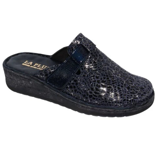 La Plume - Hava Woman's Slip-On Leather Comfort Sandal