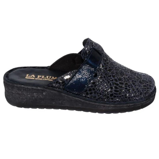 La Plume - Hava Woman's Slip-On Leather Comfort Sandal