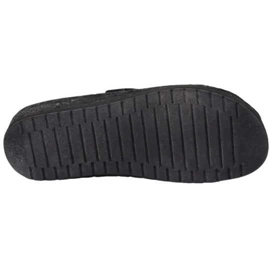 La Plume - Hava Woman's Slip-On Leather Comfort Sandal