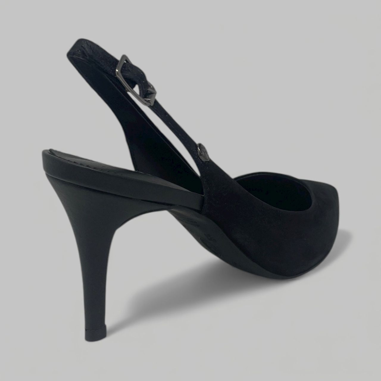 BOTTERO - POINTED SLINGBACK PUMP - SIZE 8 - BLACK