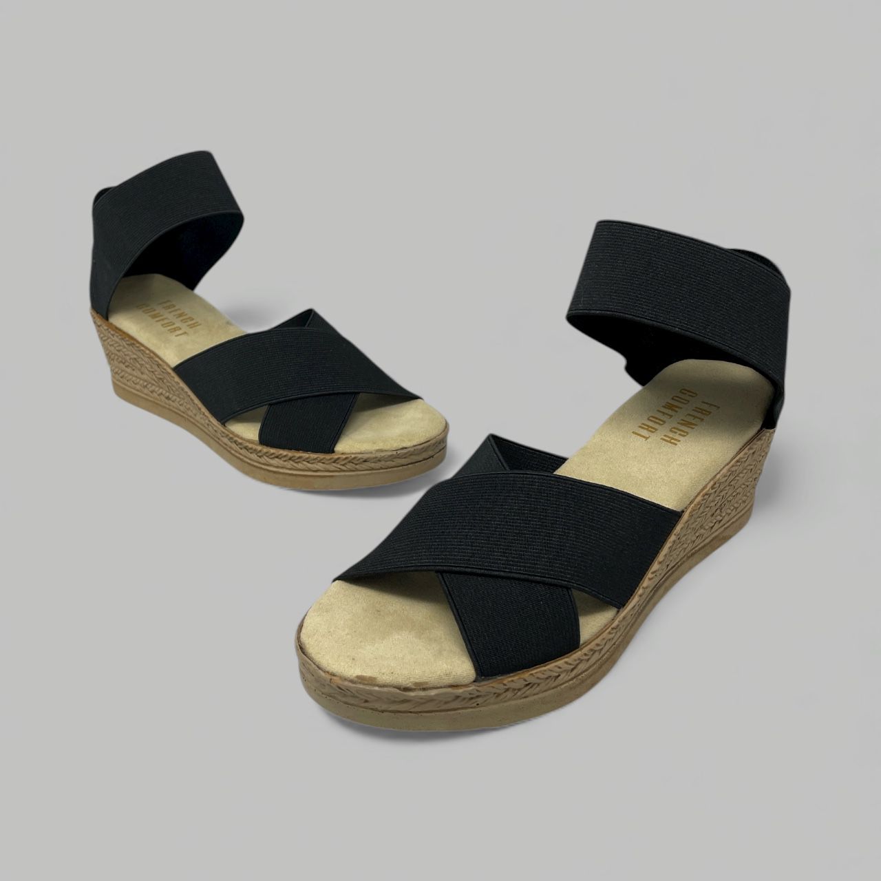 FRENCH COMFORT - VEGAS - SIZE 7 - BLACK