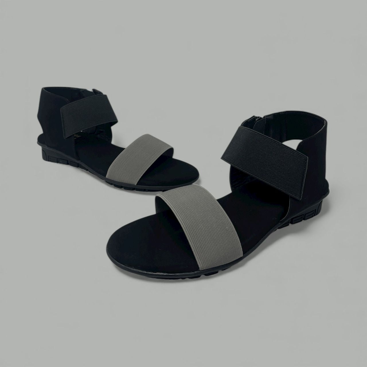 FRENCH COMFORT - BRITNEY - SIZE 9 - PEWTER BLACK