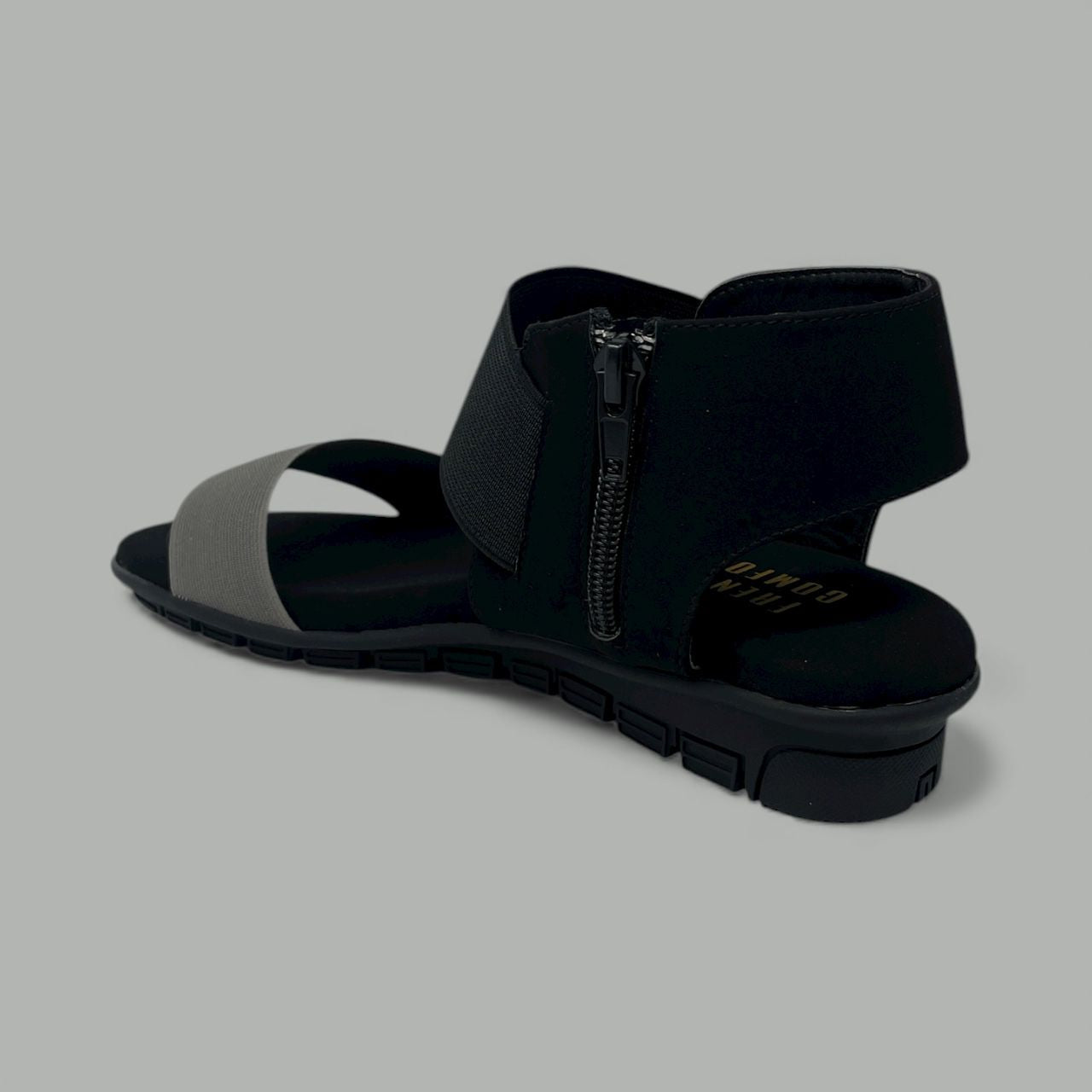 FRENCH COMFORT - BRITNEY - SIZE 9 - PEWTER BLACK