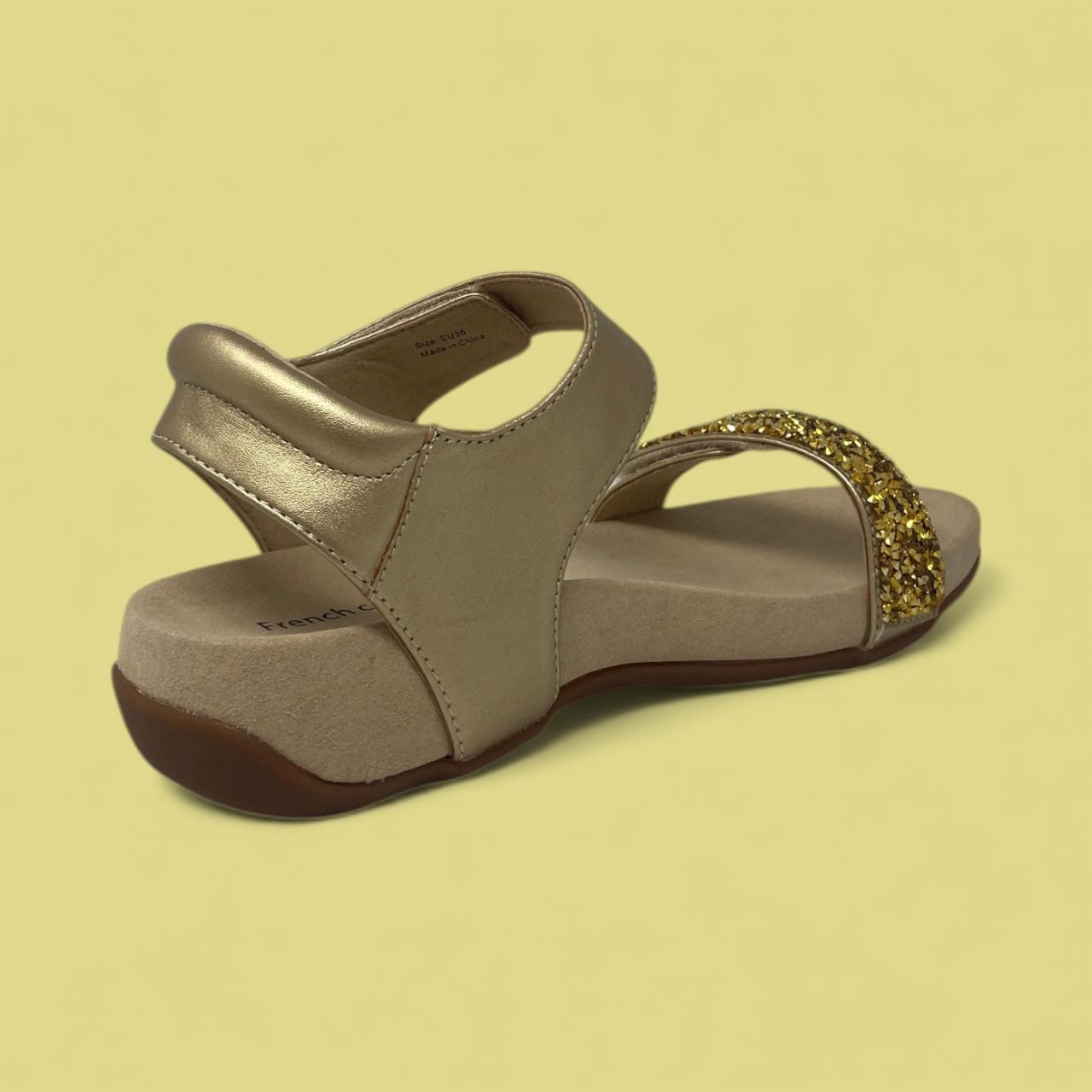 FRENCH COMFORT - DONNA - SIZE 9 - GOLD