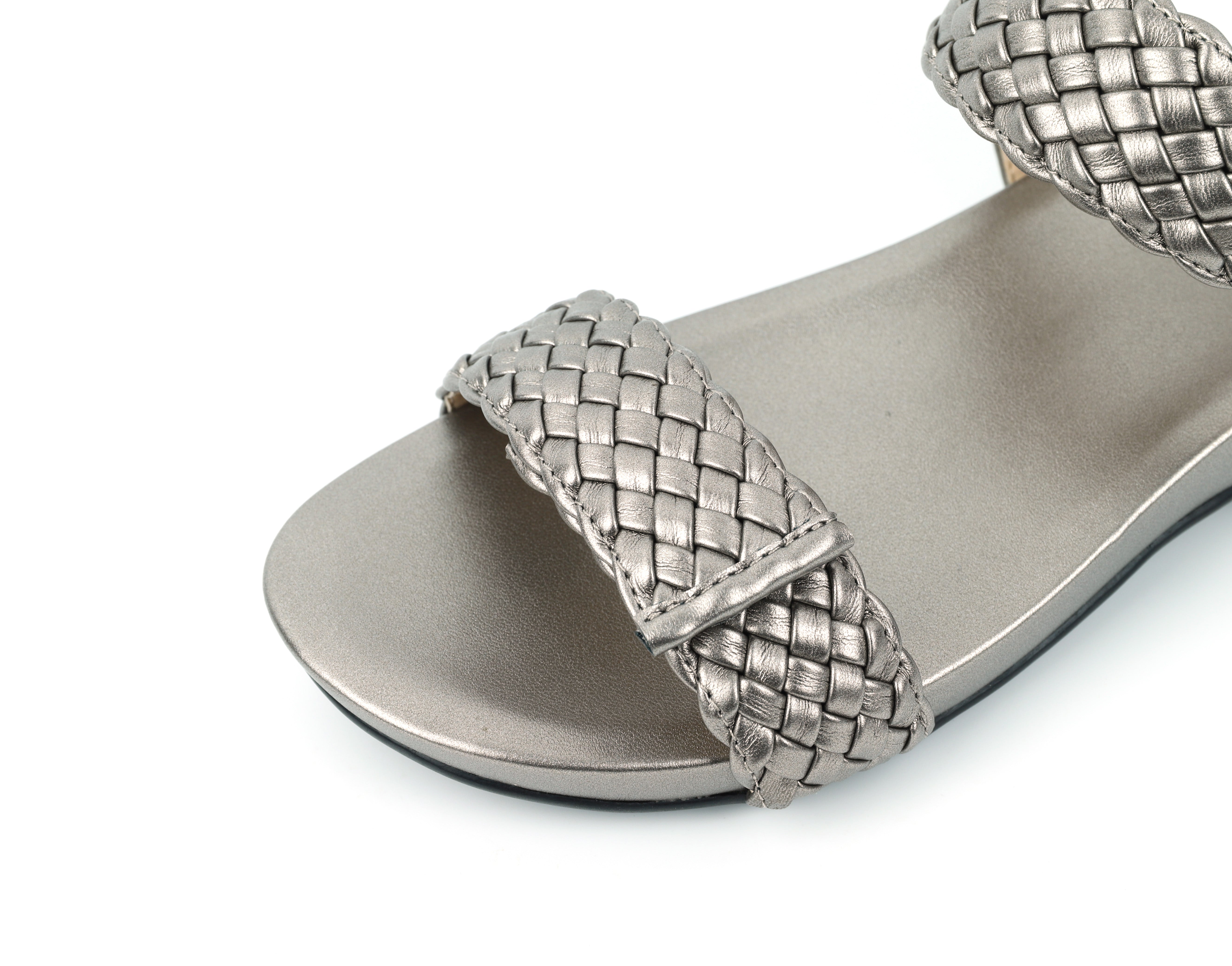 FRENCH COMFORT - CHARLOTTE - SIZE 8.5 - PEWTER