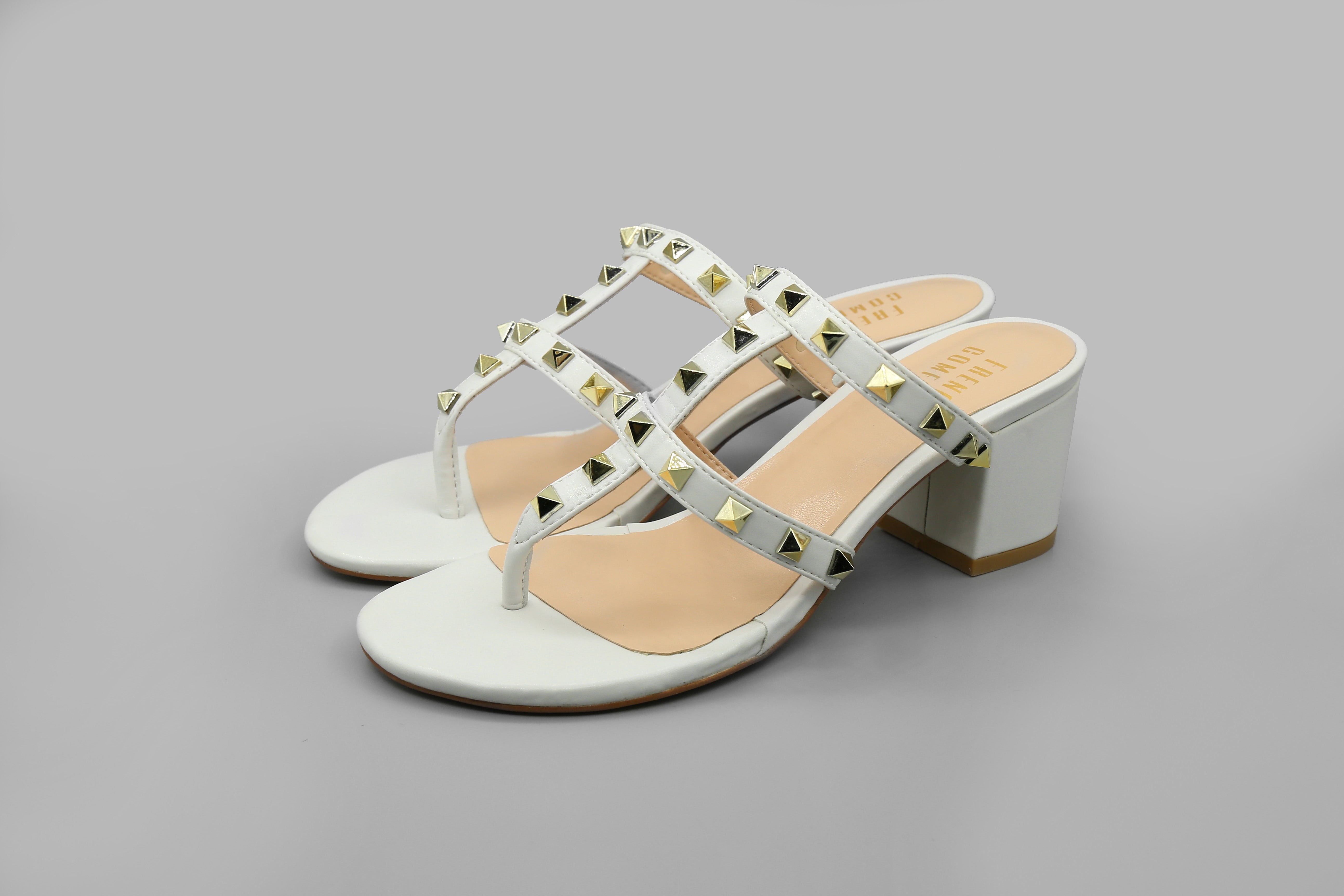 FRENCH COMFORT - FLORA - SIZE 8.5 - WHITE