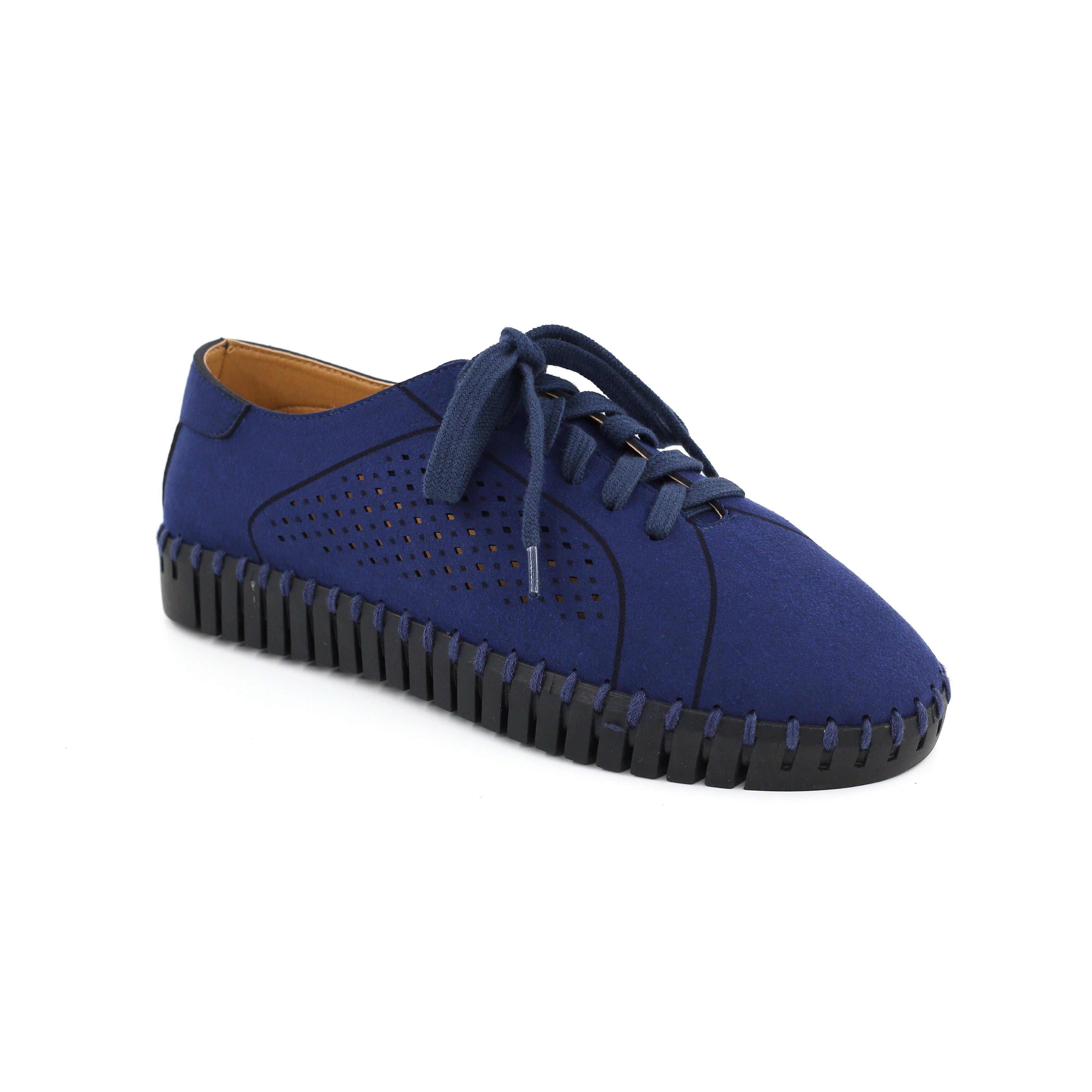 FRENCH COMFORT - JANET - SIZE 6 - NAVY
