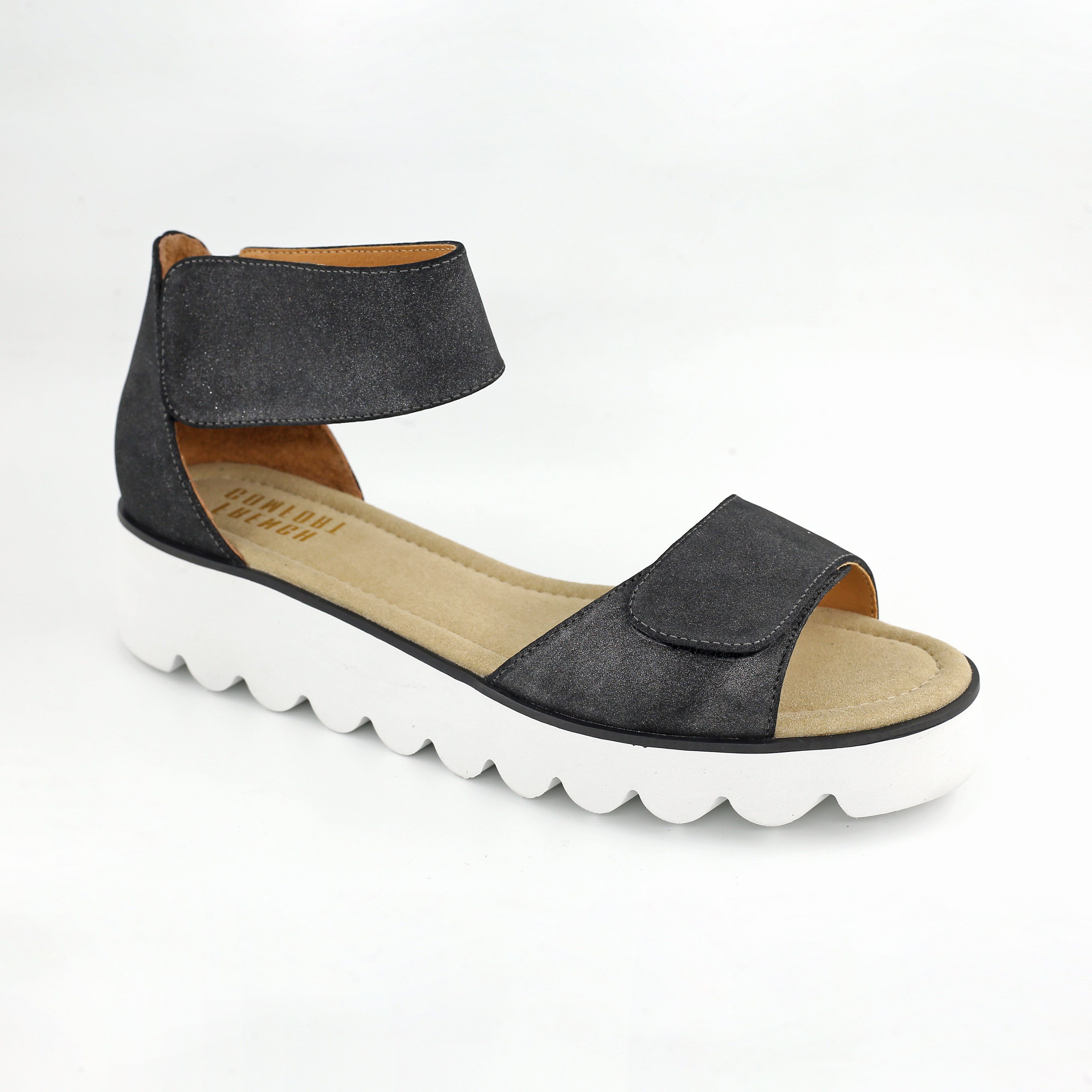 FRENCH COMFORT - ANITA - SIZE 10 - BLACK