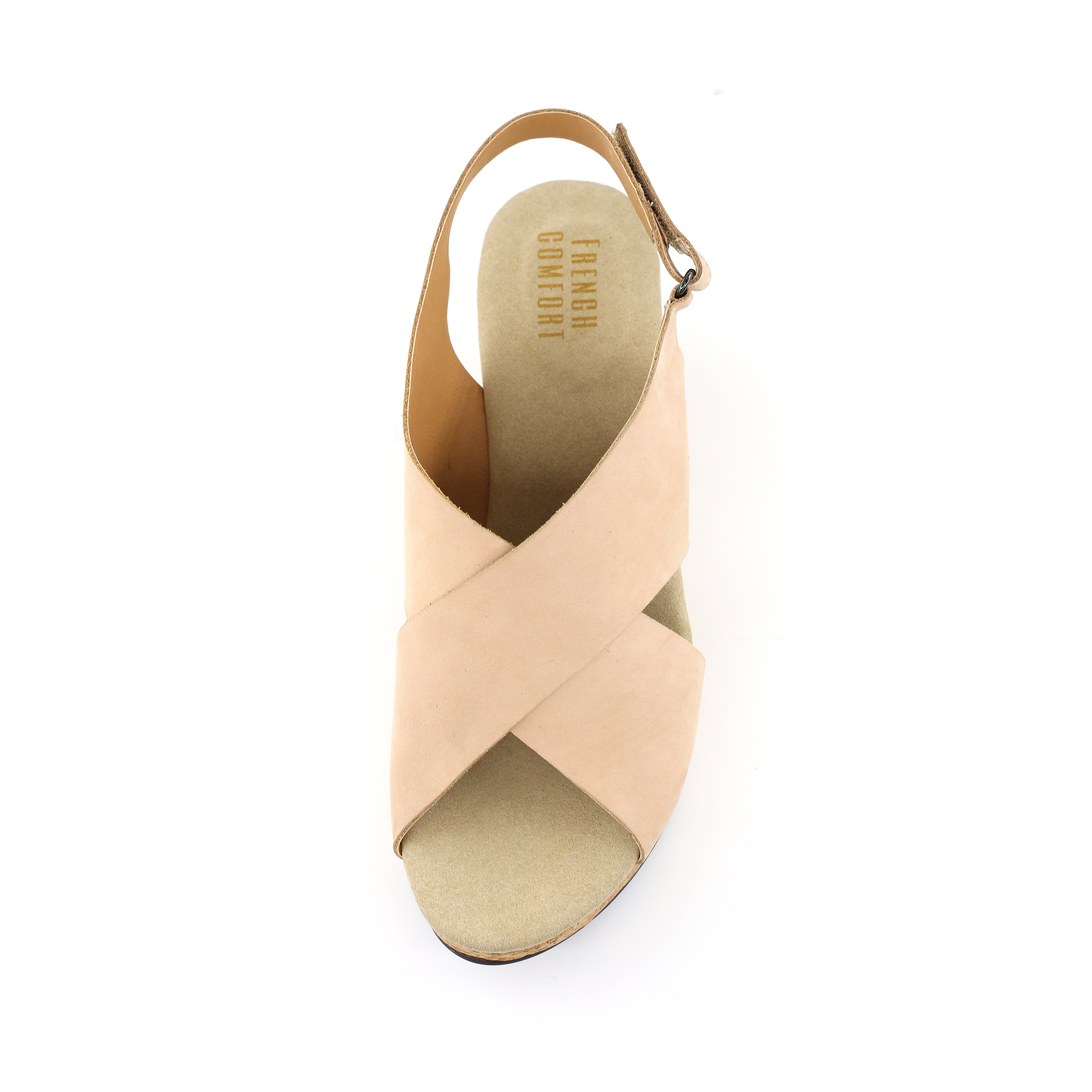 FRENCH COMFORT - ABIGAIL - SIZE 9 - BEIGE