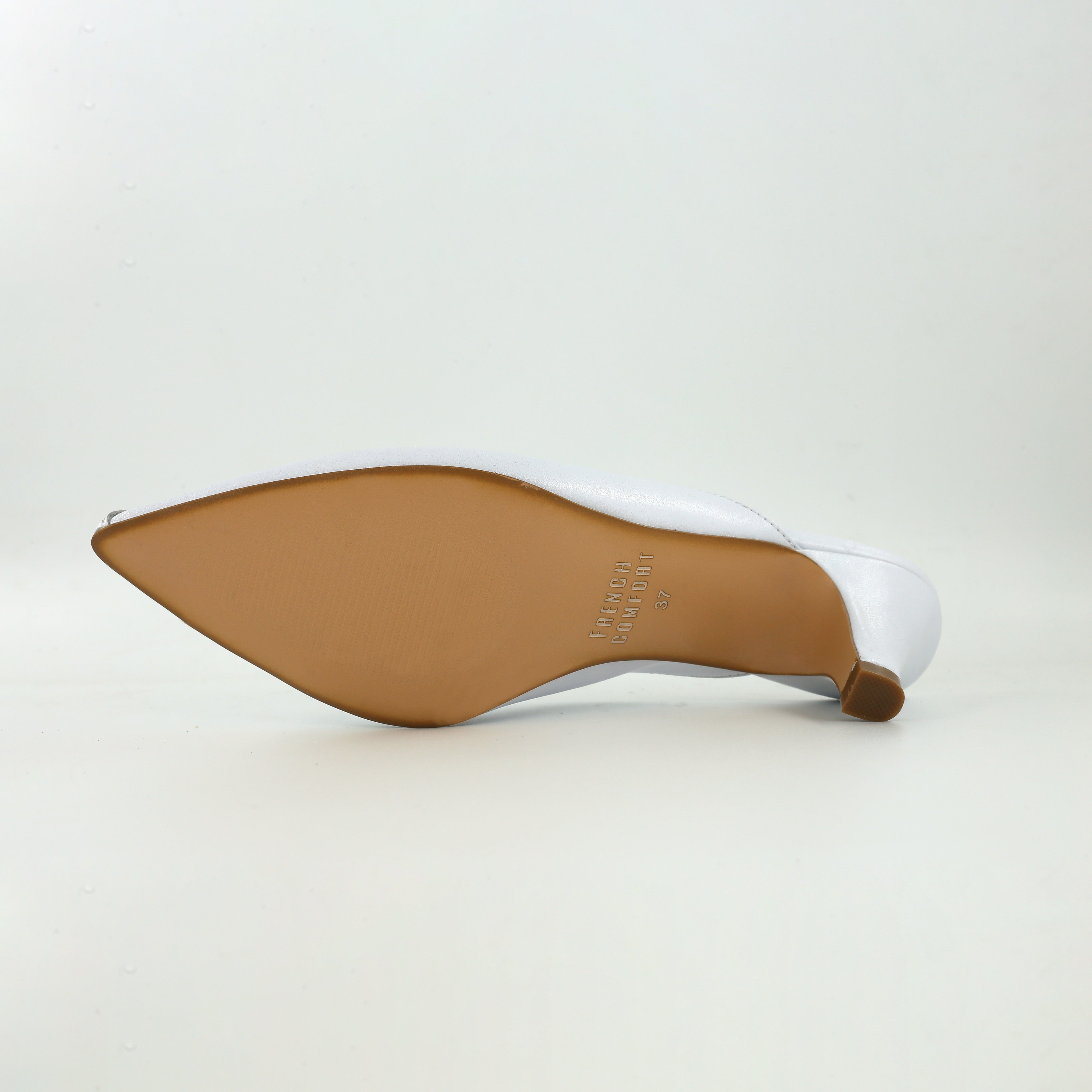 FRENCH COMFORT - MARILYN - SIZE 7 - WHITE