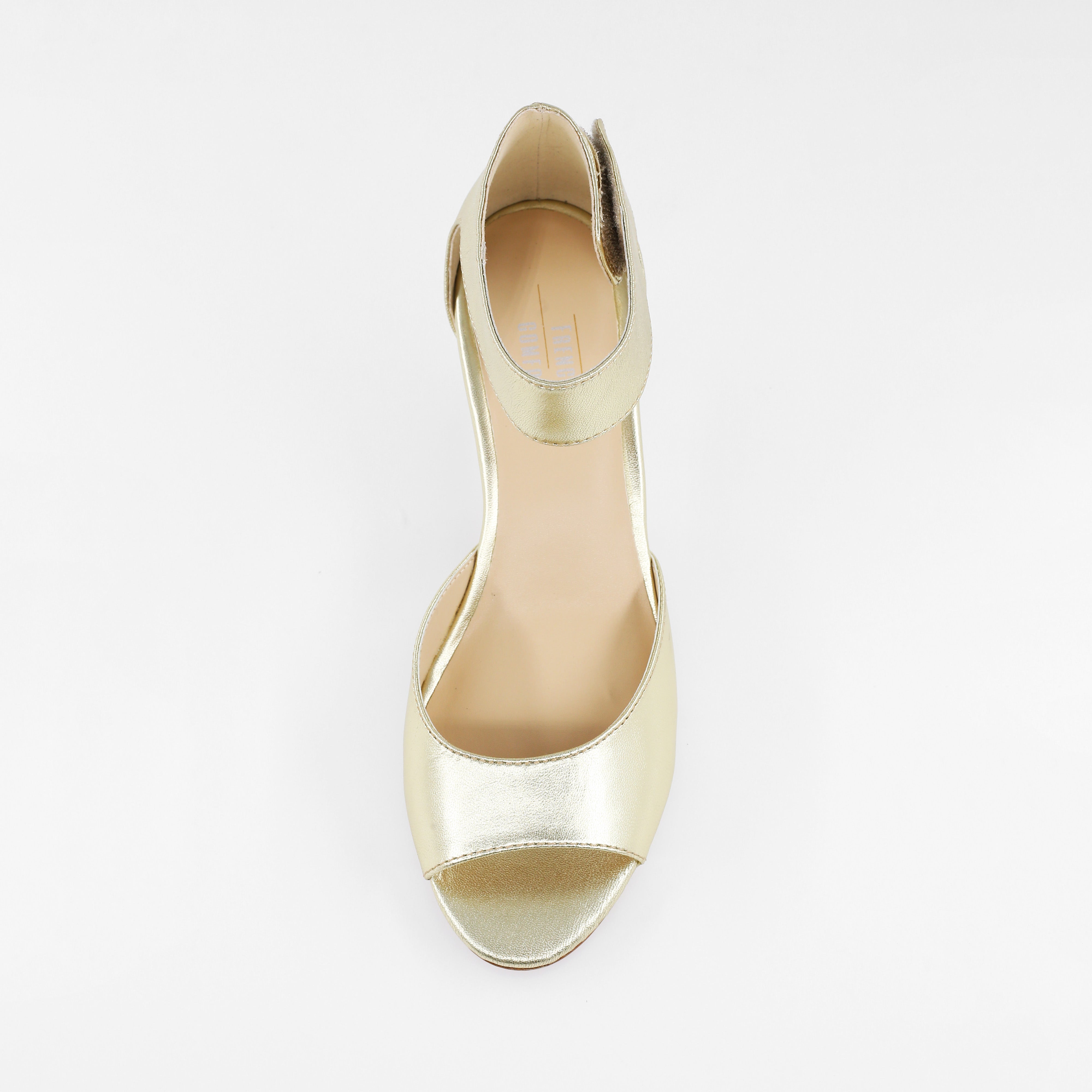 FRENCH COMFORT - ELIZABETH - SIZE 9 - LIGHT GOLD