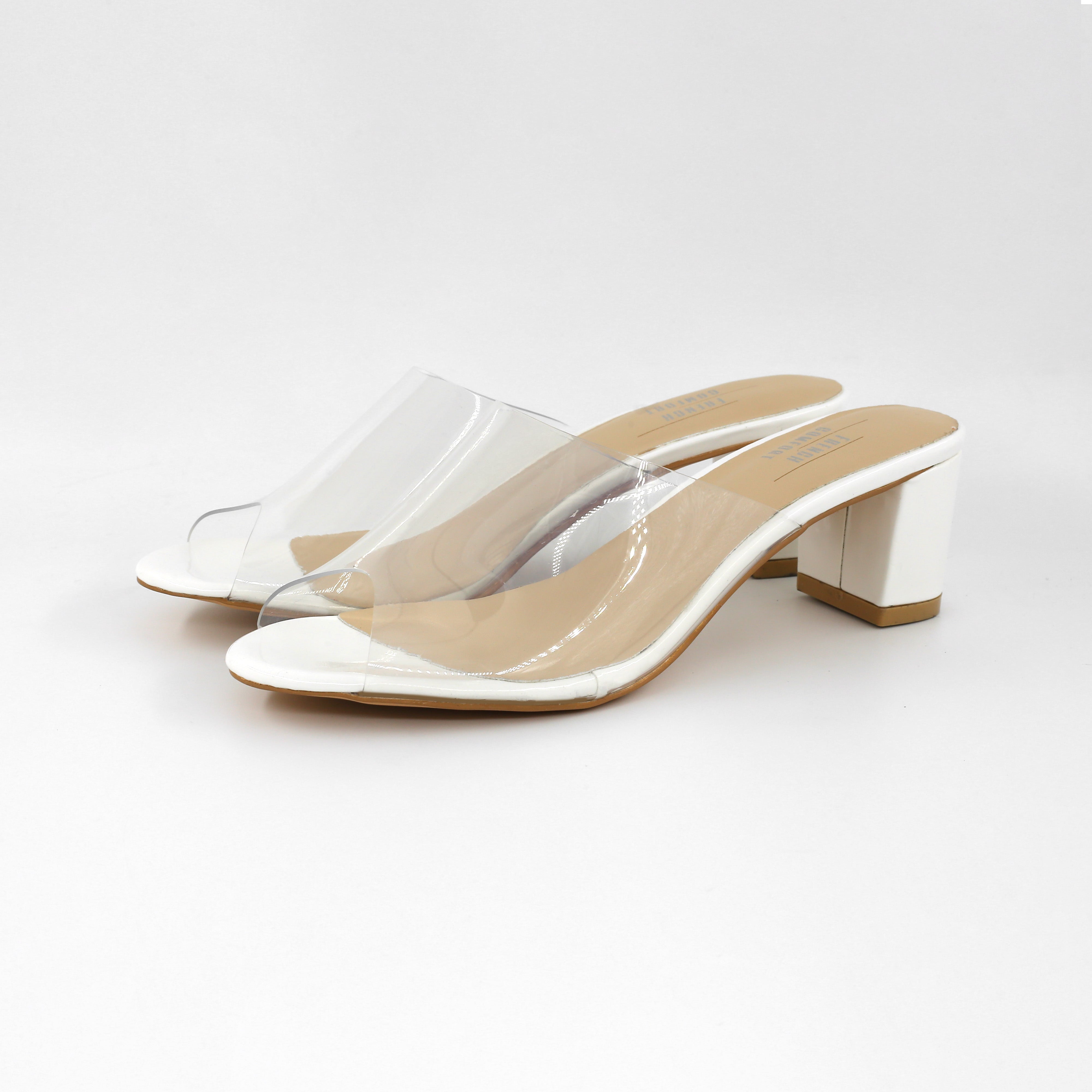 FRENCH COMFORT - ASHLEY - SIZE 6.5 - WHITE