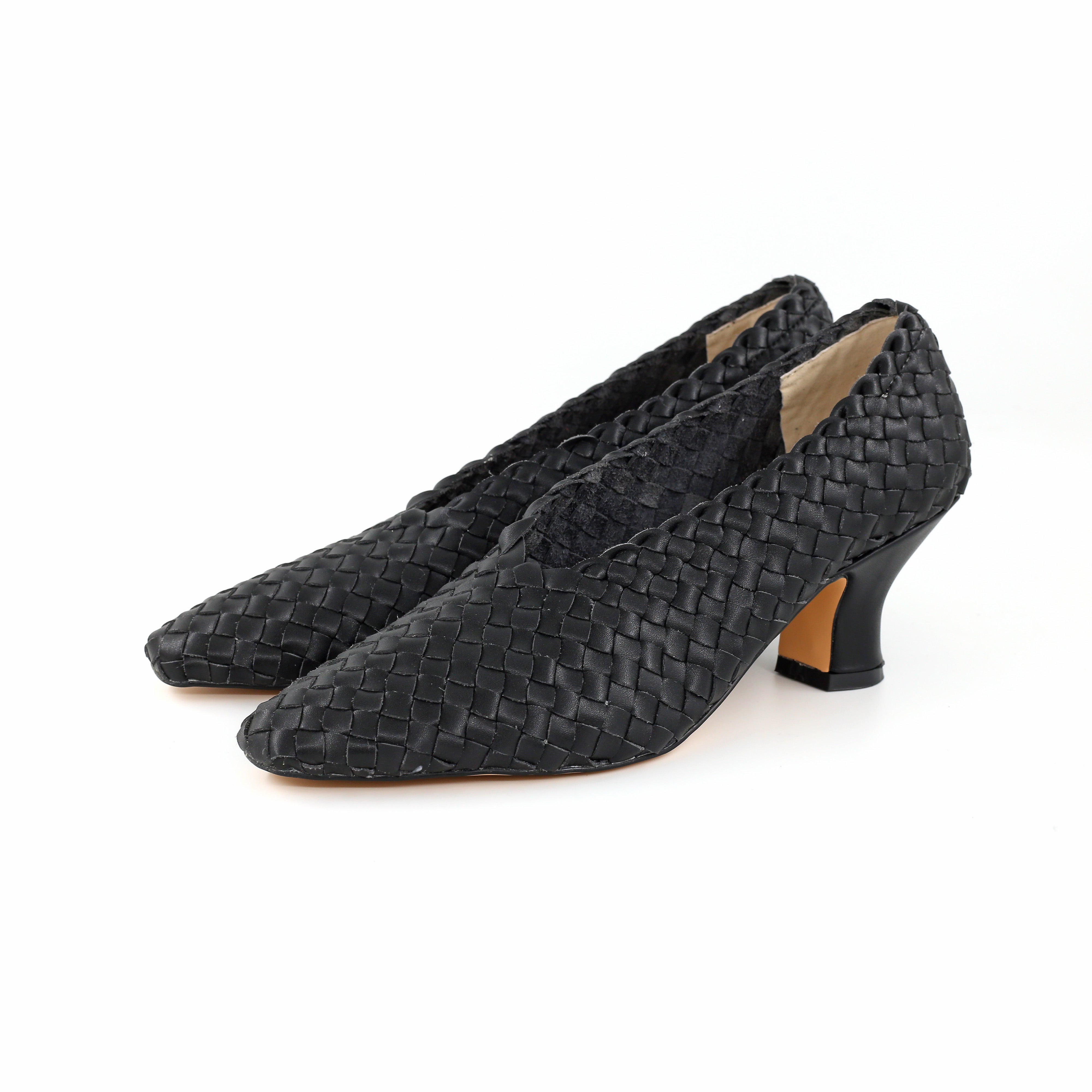 FRENCH COMFORT - SHELLY - SIZE 7.5 - BLACK