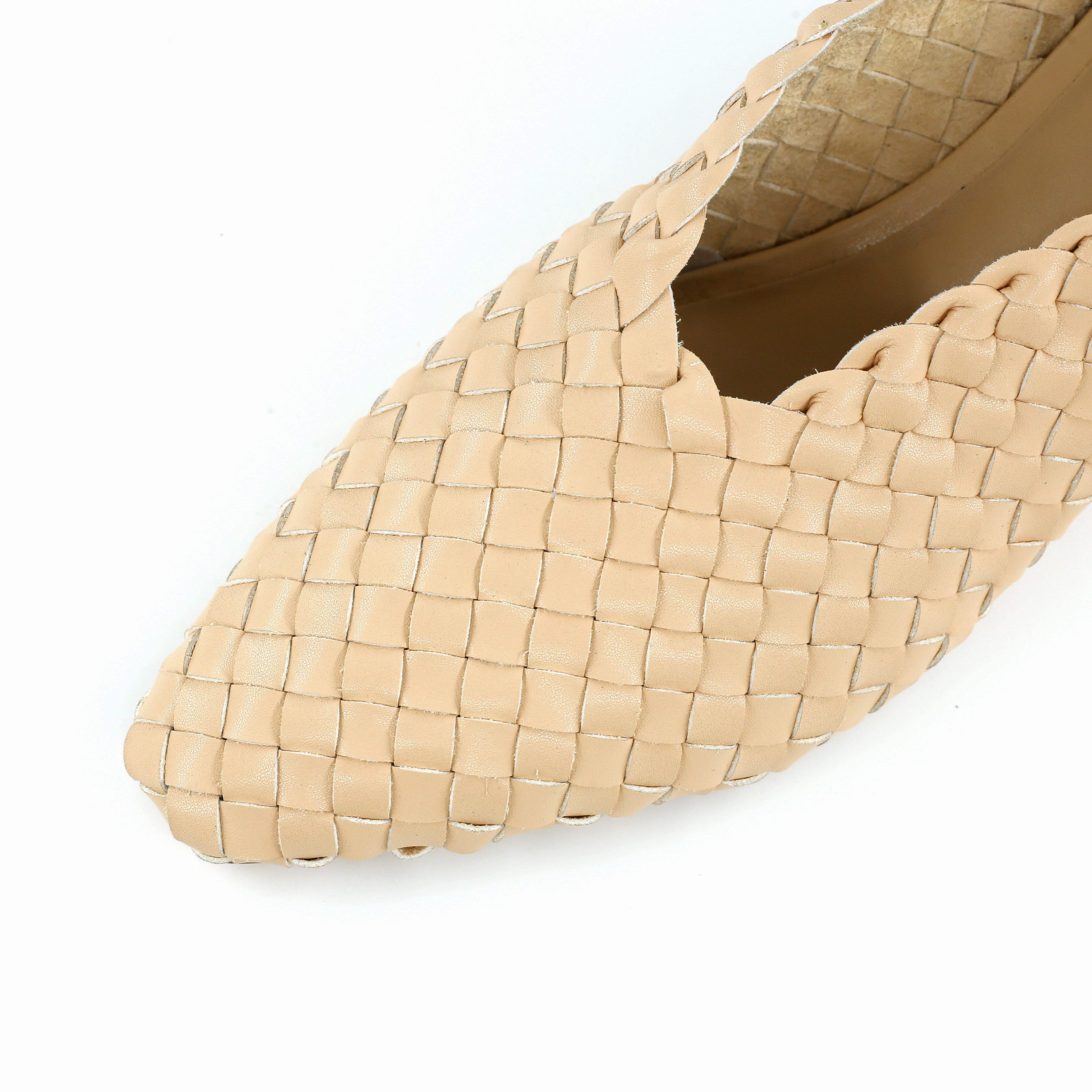 FRENCH COMFORT - SHELLY - SIZE 7.5 - BEIGE