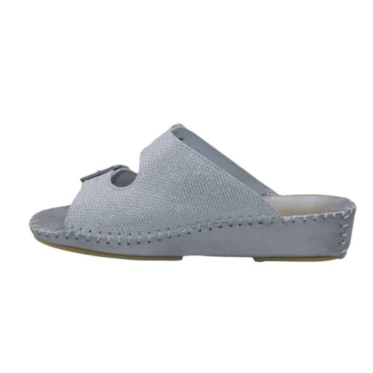 La Plume - Jen Sparkle Leather Slide