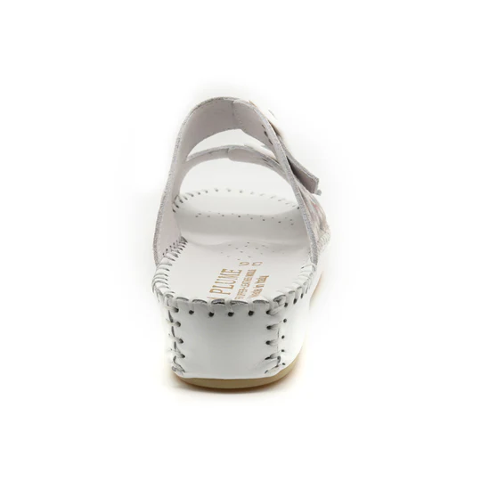 La Plume - Jen Women’s Leather Comfort Slide Sandal