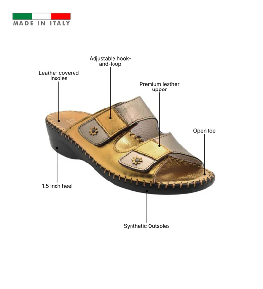 La Plume - Jessica Women’s Adjustable Comfort Sandal