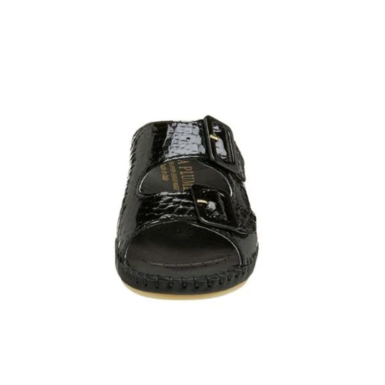 La Plume - Jen Classic Leather Slide