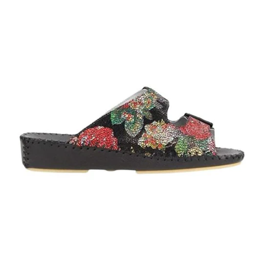 La Plume - Jen Classic Leather Slide