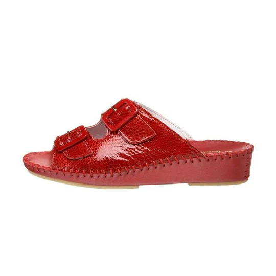 La Plume - Jen Classic Leather Slide
