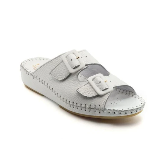 La Plume - Jen Classic Leather Slide