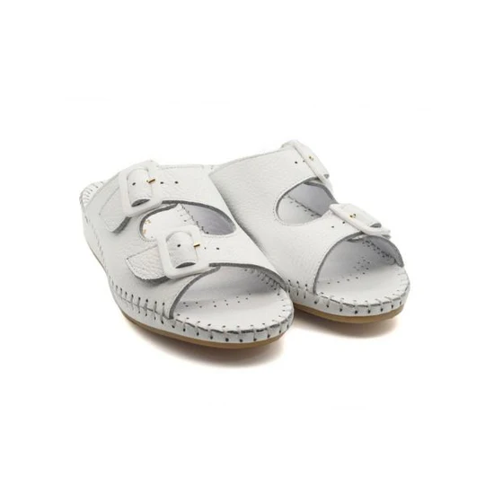 La Plume - Jen Classic Leather Slide